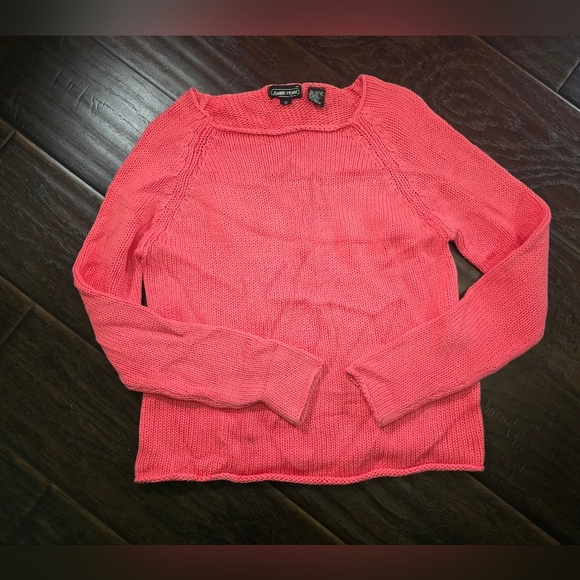 JEANNE PIERRE Women's Pink Sweater - Picture 9 of 9